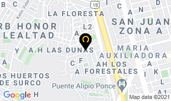 Mapa de Canevaro en Provincia De Lima