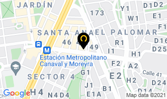 Mapa de Caravana en San Isidro