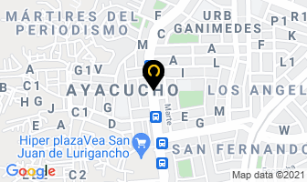 Mapa de Carpidec en Lima