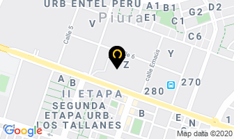 Mapa de Carvimsa en Piura