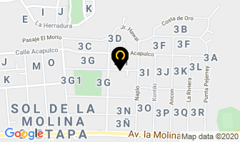 Mapa de Casa De Reposo La Molina en Provincia De Lima
