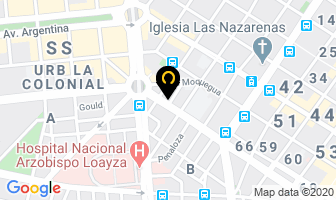 Mapa de Casa Musical Delgado en Provincia De Lima