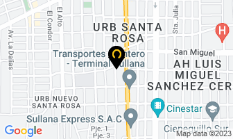 Mapa de Centro De Conciliación Vive Pacifico en Sullana