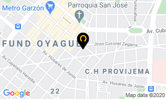 Mapa de Centro De Pediatria Y Alergias De Lima en Provincia De Lima