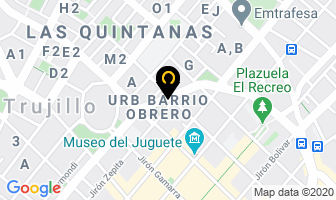 Mapa de Centro De Terapia “Luis Brayle” en Trujillo