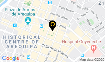 Mapa de Centro Medico Hiperbarico Oximedical en Arequipa