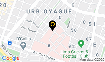 Mapa de Centro Odontologico R.i.e en Lima