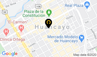 Mapa de Centro Oftalmológico Huancayo Visual Medic en Huancayo