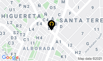 Mapa de Centroral en Provincia De Lima