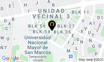 Mapa de Cetpro Alm. Miguel Grau en Provincia De Lima