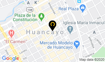 Mapa de Cetpro Jhamarys Cosmetología Confección Textil En Huancayo en Huancayo
