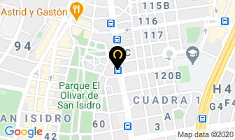 Mapa de Cimedic en San Isidro