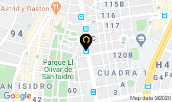 Mapa de Cimedic en San Isidro