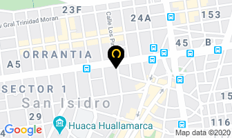 Mapa de Clap Terapia De Lenguaje en Lima