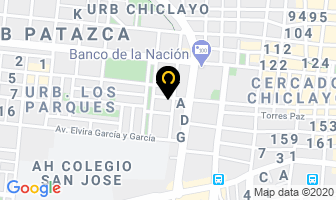 Mapa de Clínica Metropolitana - Chiclayo en Chiclayo