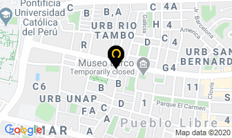 Mapa de Colegio Jorge Polar en Pueblo Libre