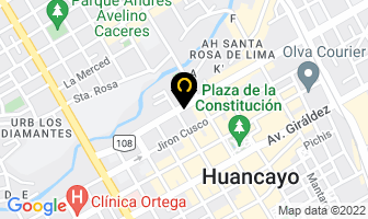 Mapa de Colegio No Escolarizado Javier Prado Ugarteche en Huancayo