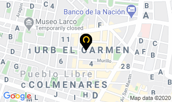 Mapa de Comercial De Alcohol Milagros E.i.r.l. en Pueblo Libre