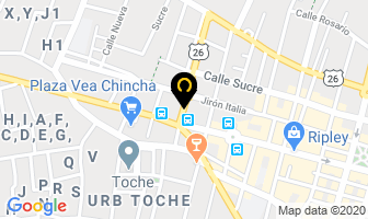 Mapa de Comercial Joe en Chincha Alta
