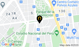 Mapa de Comunicaciones Y Telecomunicaciones Cyberplaza en Provincia De Lima