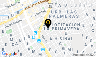 Mapa de Construcciones Metalicas Zeña Eirl en Jaén