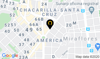 Mapa de Consultorio Dermatologico en Lima