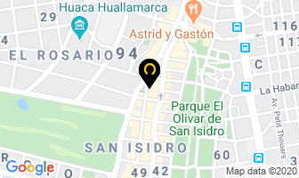 Mapa de Convergia PerÚ en San Isidro