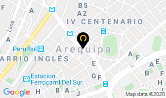 Mapa de Cooperativa De Ahorro Y CrÉdito Santa Rosa De Lima Ltda. en Arequipa