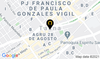 Mapa de Corona Real Hotel en Tacna