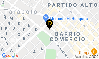 Mapa de Creaciones Gk en Tarapoto