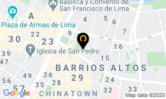 Mapa de Creaciones Kiplin en Lima