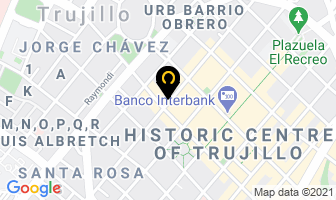 Mapa de D´cesar Salon en Trujillo