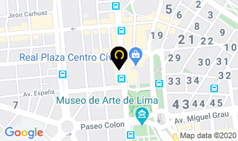Mapa de De & Tec Perú Cyberplaza en Provincia De Lima