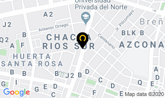 Mapa de Decomaderas S.r.l. en Provincia De Lima