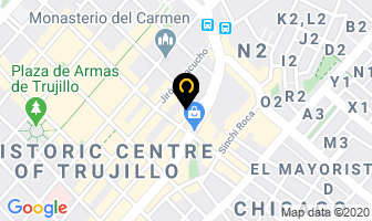 Mapa de Decoraciones Mariana en Trujillo