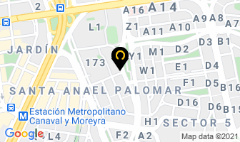 Mapa de Del Prado Hotel en San Isidro