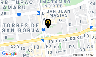 Mapa de Delit en San Borja