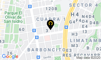 Mapa de Dental Care en San Isidro
