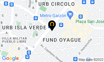 Mapa de Diagnostic Center Peru en Provincia De Lima