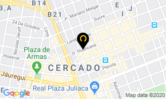 Mapa de Distribuciones Sur Glass E.i.r.l. en Juliaca