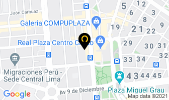 Mapa de Distribuidora Muñoz Cyberplaza en Lima