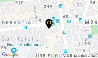 Mapa de Dra. Eliana Saenz Anduaga en San Isidro