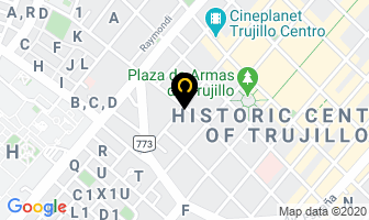 Mapa de Dra. Nila A. Calderón Alarcón - Oftalmóloga en Trujillo