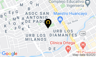 Mapa de Dream Project Perú en Huancayo