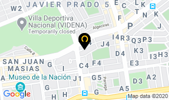 Mapa de Ediciones Y Distribución Info Xxi E.i.r.l. en San Borja