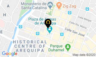 Mapa de Edu Travel Eirl en Arequipa