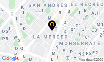 Mapa de El Brujo Hotel en Trujillo