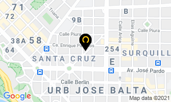 Mapa de El Buen Gusto en Lima