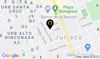 Mapa de El Che Pizzas Y Empanadas en Juliaca