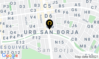 Mapa de El Club De Rabanito en San Borja